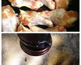 手羽元とキャベツの豆乳味噌煮込みスープ作り方1写真