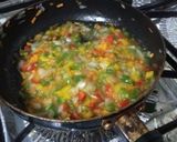 野菜たっぷりソースで サーモンムニエル作り方4写真