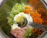 野菜たっぷり〜コールスローチーズトースト作り方3写真