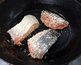 サーモンの香草グリル〜梅ソースがけ〜作り方3写真