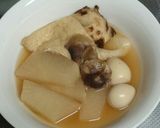 簡単あっさり～大根とうずら卵の煮物作り方4写真