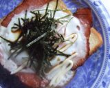 焼き豚目玉トースト☆作り方5写真