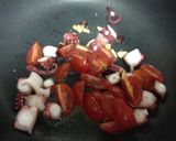 タコ＆トマト＆大葉☆さわやか夏パスタ作り方5写真