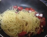 タコ＆トマト＆大葉☆さわやか夏パスタ作り方6写真