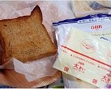 簡単！白餡とチーズのスイーツトースト作り方2写真