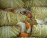 豆腐と鶏ひきでハンバーグとロール白菜作り方9写真