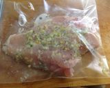 胸肉で♫塩レモン・ローズマリーの鶏ハム作り方3写真