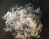 ほうじ茶でも!抹茶オレ寒天作り方1写真