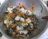栄養満点！ひじきと豆腐のサラダ作り方6写真