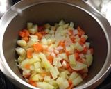 野菜ゴロゴロ牛乳スープ作り方2写真