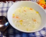 野菜ゴロゴロ牛乳スープ作り方7写真