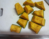 ※お手軽！味付け濃目のかぼちゃ煮付け※作り方3写真