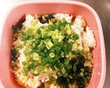 簡単 意外と美味い⁈ 麺つゆご飯作り方3写真