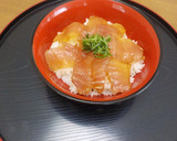 介護食【簡単！マグロの漬け丼～３種味～】作り方3写真