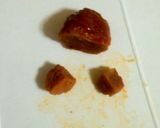 ♪キャラ弁♪ミートボールでクリボー♪作り方1写真