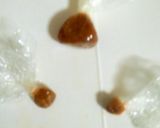 ♪キャラ弁♪ミートボールでクリボー♪作り方2写真