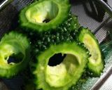 ゴーヤのふわふわ肉詰め作り方1写真
