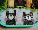 キャラ弁☆海苔弁クマさん作り方8写真