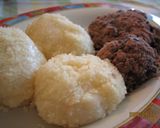 チーズ入り♡おから白玉の湯葉焼き作り方5写真