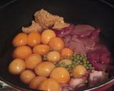 鶏のきんかんとレバーのみそ煮作り方2写真
