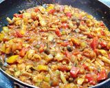 ルーを使わない夏野菜とチキンのカレー　作り方4写真