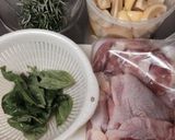 鶏もも肉の塩レモンハーブ焼き作り方2写真