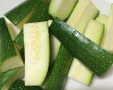 ズッキーニ豚バラ巻きレモン塩シロップかけ作り方1写真