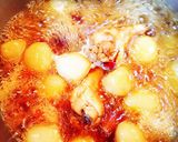 旨味がギュ！ジュワッ！手羽元玉こんにゃく作り方3写真