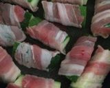 ズッキーニ豚バラ巻きレモン塩シロップかけ作り方4写真