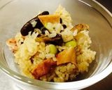 イカの乾き物で炊き込みご飯作り方6写真