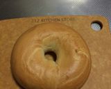 手を汚さず☆ベーグルサンド作り方1写真