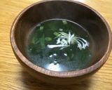 ネギとワカメの中華風スープ作り方3写真
