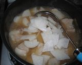 大根と豚バラのキムチ煮作り方4写真