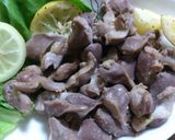 簡単！塩レモンde砂肝焼き作り方4写真