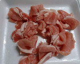 焼肉のタレで簡単しょうが焼き作り方1写真