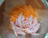 チーズがカリカリ♪人参のチヂミ風作り方1写真