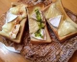 3種の！おつまみカマンベールトースト☆作り方3写真