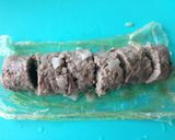 レンジで簡単！楽チン＊ロールハンバーグ作り方32写真