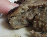 お麩でふんわり！ベーコン巻きハンバーグ作り方12写真