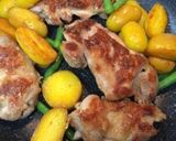 鶏モモ肉と新ジャガのカリカリ焼き☆作り方8写真
