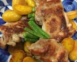 鶏モモ肉と新ジャガのカリカリ焼き☆作り方9写真