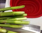 アスパラベーコンクリームパスタ作り方2写真