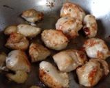 鶏胸肉の梅とろろ和え作り方4写真