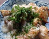 鶏胸肉の梅とろろ和え作り方6写真