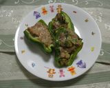 グリルでピーマン肉づめ作り方3写真