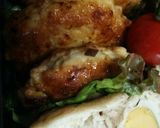 豆腐と鶏ひきでハンバーグとロール白菜作り方6写真
