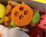 簡単キャラ弁❁あじさいにんじん作り方4写真
