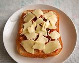♡キムチーズトースト♡作り方1写真