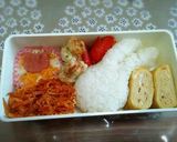 キャラ弁♡おのれ狸弁当©鬼灯の冷徹作り方2写真