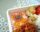 キャラ弁♡おのれ狸弁当©鬼灯の冷徹作り方8写真